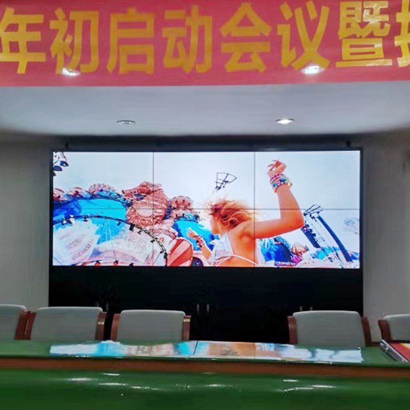 寧遠(yuǎn)電信公司2x3三星55英寸3.5mm雙邊拼縫