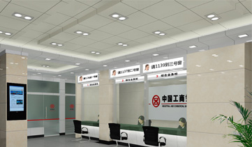 廣告機數字告示在銀行的應用
